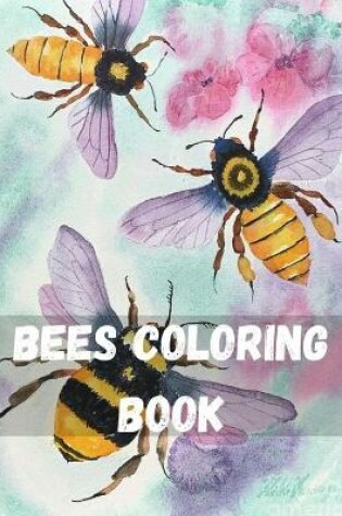 Cover of Bees Coloring Book