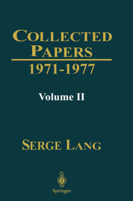 Book cover for Collected Papers II