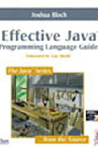 Cover of Effective Java™ Programming Language Guide with Java Class Libraries Posters