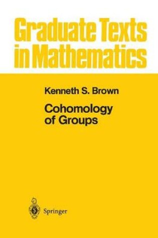 Cover of Cohomology of Groups