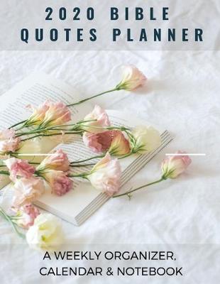 Book cover for 2020 Bible Quotes Planner