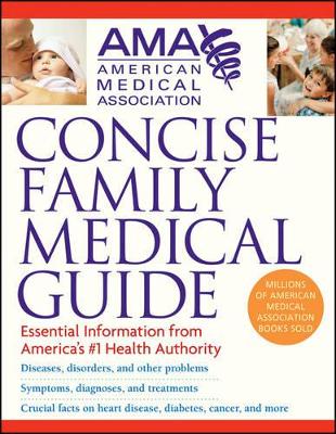 Book cover for American Medical Association Concise Family Medical Guide