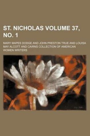 Cover of St. Nicholas Volume 37, No. 1