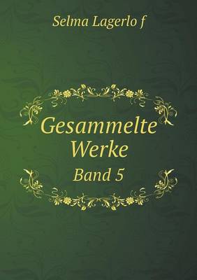 Book cover for Gesammelte Werke Band 5