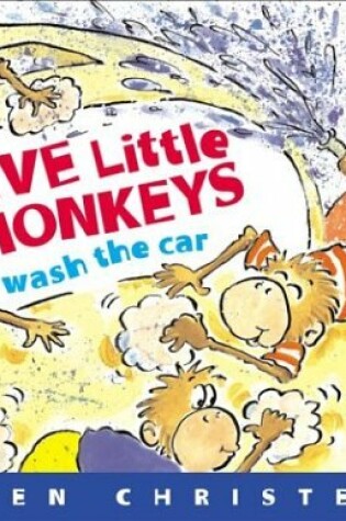 Cover of Five Little Monkeys Wash the Car