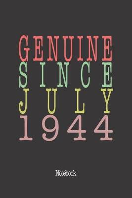 Book cover for Genuine Since July 1944