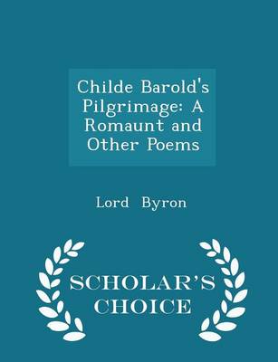 Book cover for Childe Barold's Pilgrimage