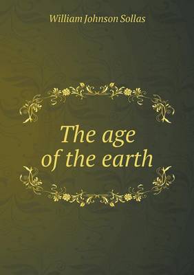 Book cover for The age of the earth