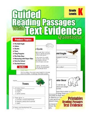 Book cover for Guided Reading Passages