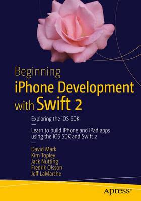 Book cover for Beginning iPhone Development with Swift 2