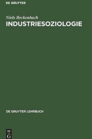 Cover of Industriesoziologie