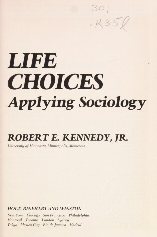 Cover of Life Choices