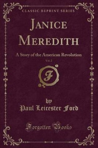 Cover of Janice Meredith, Vol. 2