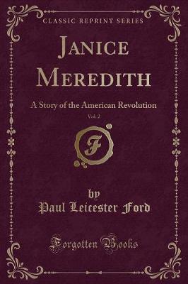 Book cover for Janice Meredith, Vol. 2