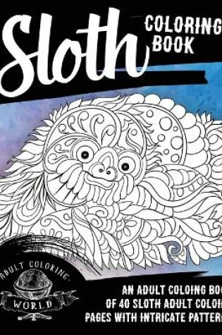 Cover of Sloth Coloring Book