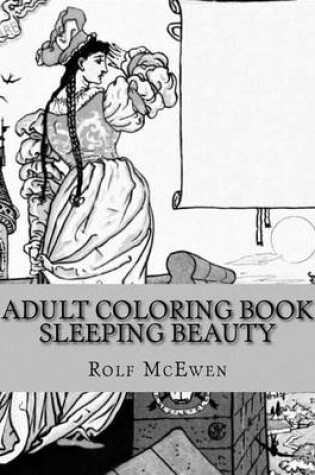 Cover of Adult Coloring Book - Sleeping Beauty