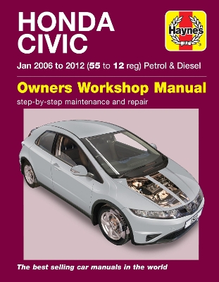 Book cover for Honda Civic (Jan '06-'12) 55 To 12