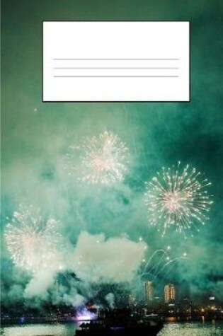 Cover of Fireworks Dot Grid Book - The Sky Comes Alive