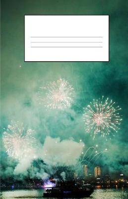 Book cover for Fireworks Dot Grid Book - The Sky Comes Alive