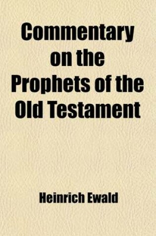 Cover of Commentary on the Prophets of the Old Testament (Volume 1)