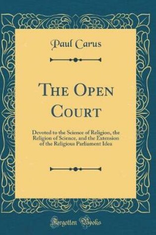 Cover of The Open Court