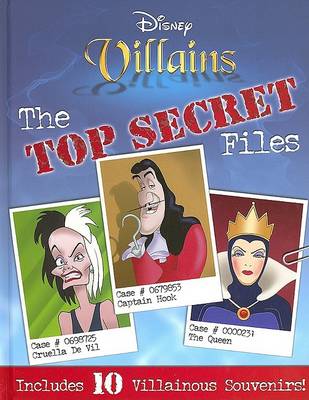 Book cover for Disney Villains the Top Secret Files