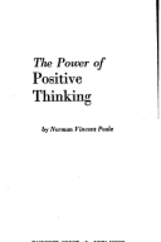 Cover of Power of Positive Thkg