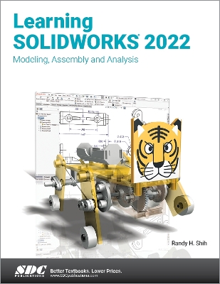 Book cover for Learning SOLIDWORKS 2022