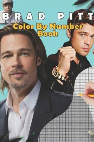 Cover of Brad Pitt Color By Number Book