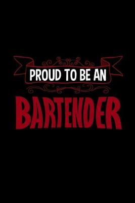 Cover of Proud to be a bartender