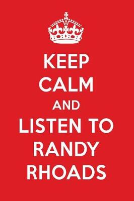 Book cover for Keep Calm and Listen to Randy Rhoads