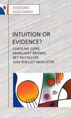Book cover for Intuition or Evidence?