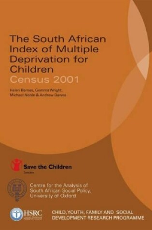 Cover of The South African Index of Multiple Deprivation for Children