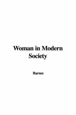 Cover of Woman in Modern Society