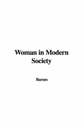 Book cover for Woman in Modern Society