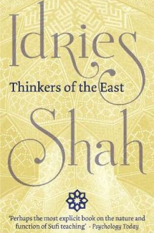 Cover of Thinkers of the East (Pocket Edition)