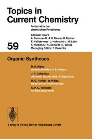 Cover of Organic Syntheses