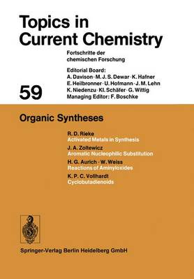 Book cover for Organic Syntheses