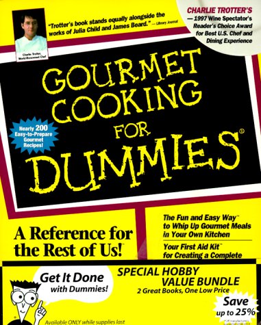 Book cover for Gourmet Cooking for Dummies / Entertaining for Dummies