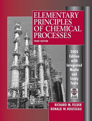 Book cover for Elementary Principles of Chemical Processes, Student Workbook