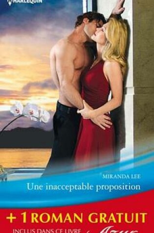 Cover of Une Inacceptable Proposition - Un Passe Obsedant