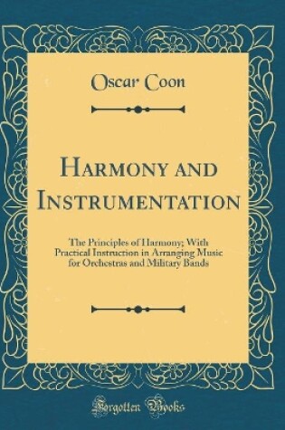 Cover of Harmony and Instrumentation