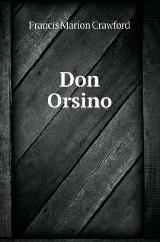 Cover of Don Orsino