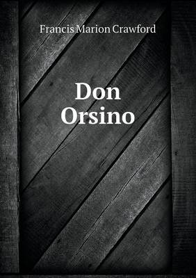 Book cover for Don Orsino