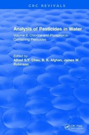 Cover of Analysis of Pesticides in Water