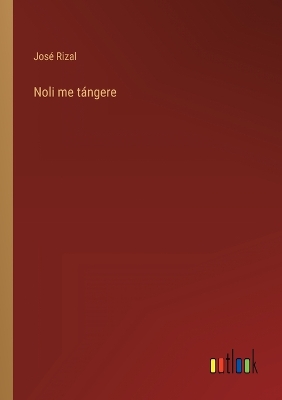 Book cover for Noli me tángere