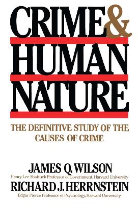 Book cover for Crime Human Nature