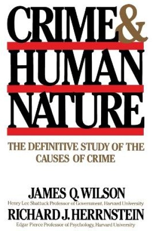 Cover of Crime Human Nature