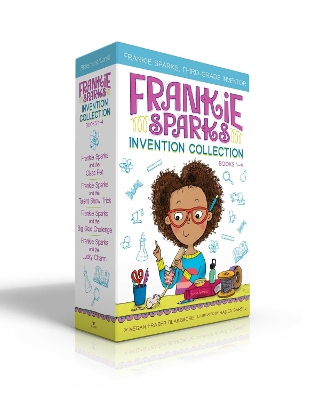 Cover of Frankie Sparks Invention Collection Books 1-4 (Boxed Set)