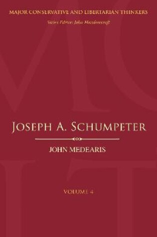 Cover of Joseph A. Schumpeter